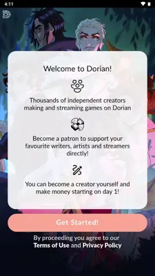 Dorian android App screenshot 0