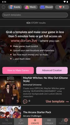 Dorian android App screenshot 8